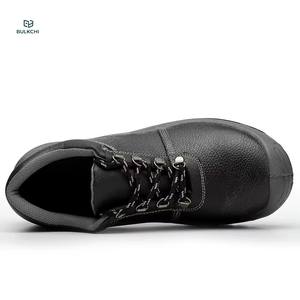 <span class=keywords><strong>Chaussures</strong></span> de sécurité en cuir véritable pour hommes, coupe basse, avec embout en acier, imperméables et anti-perforation – Offre spéciale - Product Image 4