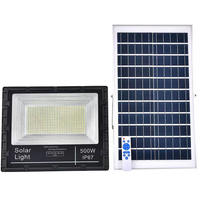 Projecteur solaire 1000W IP67, éclairage mural pour patio, lumière de portail solaire, éclairage extérieur à énergie solaire