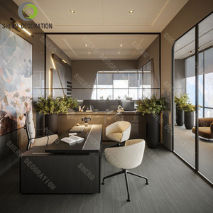 Muebles de Oficina Modernos al por Mayor, Conjunto de Muebles de Oficina Ejecutivos, Estación de Trabajo para Personal, Escritorio de Oficina para Empresa - Product Image 2