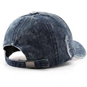 Gorra de Béisbol Personalizada, Lisa, en Blanco, Desgastada, Vintage, de Mezclilla Resistente, Estilo Dad Hat - Product Image 4