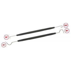 KS TOOLS-Jeu d'outils pour crochet 550.1040 (2 pcs) - EAN 4042146075050 CORPS ET FEUILLES MÉTALLIQUES - Product Image 2