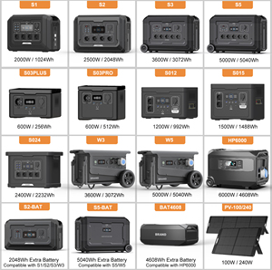 Commerce de gros 600W 110V camping en plein air batterie LiFePO4 rechargeable de secours centrale électrique portable - Product Image 6