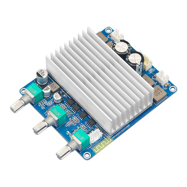 VIRE 2*150W Class D Amplifier Board TPA3221 Power Subwoofer Sound Home Theater Audio Stereo Equalizer AUX Amp