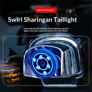 Feu arrière LED <span class=keywords><strong>clignotant</strong></span> de haute qualité pour <span class=keywords><strong>moto</strong></span> et scooter, avec roue rotative et feu stop intégré, modèle universel - Product Image 2
