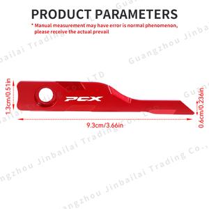 อุปกรณ์เสริมอะลูมิเนียมอัลลอยด์รุ่นใหม่สำหรับ PCX125 PCX150 PCX160 ตัวป้องกัน<span class=keywords><strong>เซ็นเซอร์</strong></span> ABS เบรคหน้าแบบอัพเกรด - Product Image 2