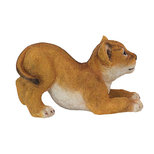 Statuetta Tibesti in resina Lion Cub of The Sahara Animal Statue - Product Image 3