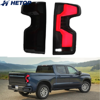 Feux arrière HETOP Silverado 2019-2025 – Amélioration LED pour voiture, clignotants et feux de recul, accessoires Plug and Play pour Chevrolet