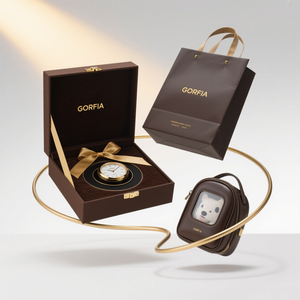 GORFIA Leather Collection Set Bolsos Monederos Estuches de joyería Bolsas de viaje para mascotas Perfectas para mujeres con estilo y <span class=keywords><strong>padres</strong></span> de mascotas de alta calidad - Product Image 3