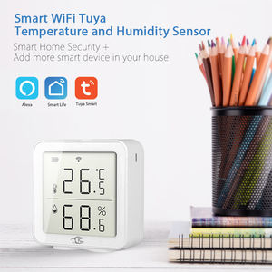 Manufacturer WiFi Temperature and Humidity Sensor <b>Controller</b> Meter LCD Display Temperature Humidity Meter - Product Image 3