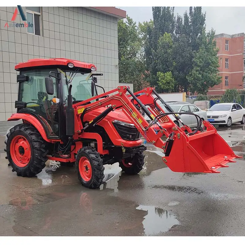 Tracteur agricole 30hp 35hp 40hp 50hp 60hp 90hp tracteur mini tracteur tracteur agricole 4wd à vendre