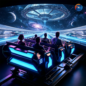 Simulador de Carreras 9D con Plataforma de Movimiento 6DOF para Parques de Atracciones, Cine Virtual y Centros Comerciales - Product Image 1