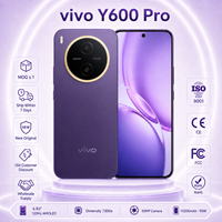 Téléphone portable intelligent VIVO Y600 Pro 5G, double SIM, reconnaissance faciale, batterie 10200 mAh, langues mondiales, Android, original, nouveau vivo y600pro