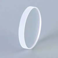 Structure optique sphérique personnalisable, lentille de focalisation bi-convexe en silice fondue JGS1, lentille plano-convexe pour laser