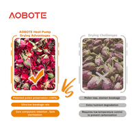 1 Ton Cacao-bonen droogmachine, professionele voedseldroger, droogmachine voor fruit en bloemen (zoals rozen)
