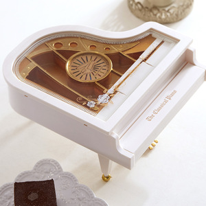 Nueva Caja Musical de <span class=keywords><strong>Piano</strong></span> con Luces de Colores, Caja Musical Giratoria de <span class=keywords><strong>Ballet</strong></span>, Regalo Creativo <span class=keywords><strong>para</strong></span> el Día de San Valentín, Regalo de Cumpleaños - Product Image 4