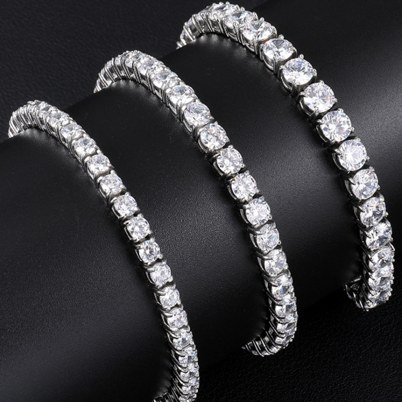 3mm moissanite tennis bracelet