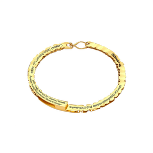 Pulsera de Cadena de Eslabones de Moda, Acero Inoxidable 316L, Chapado en Oro PVD, Joyería Sostenible y Resistente - Product Image 2