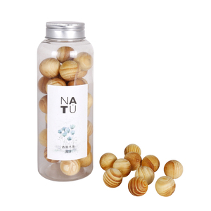 Cuentas <span class=keywords><strong>de</strong></span> madera grandes <span class=keywords><strong>de</strong></span> 60cm, decoración artesanal, pino natural perfumado, redonda, Bola <span class=keywords><strong>de</strong></span> masaje, bricolaje - Product Image 4