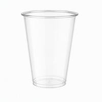 Gobelet jetable large et transparent en plastique 95mm 700ml Jumbo pour boissons glacées, fontaines à latte, fêtes, sodas, à emporter, qualité alimentaire PET PP