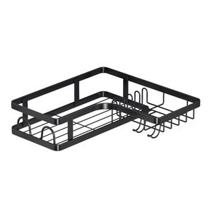무타공 코너 수납 선반 가정용 욕실 화장실 3단 라탄 철제 수납장 해외 직구용 - Product Image 5