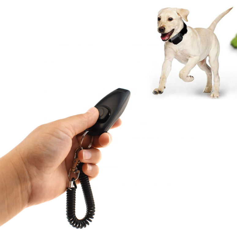 Entrenamiento de silbato para perros: recuperación profesional de tono de alta frecuencia, puede ser escuchado por oídos humanos (negro)