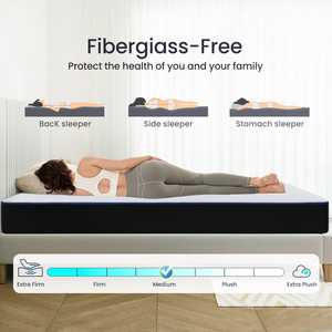 Matelas en mousse à mémoire <span class=keywords><strong>de</strong></span> forme en gel taille King Queen <span class=keywords><strong>de</strong></span> luxe magasins près <span class=keywords><strong>de</strong></span> chez <span class=keywords><strong>moi</strong></span> meilleur matelas d'usine en mousse haute densité - Product Image 5