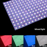 Lámina de Retroiluminación LED RGBW con Cambio de Color, 24V 22W 968LEDs, Lámina de Luz LED Plana y Flexible Cortable, RGBW 2600K~6500K, Plug&Play