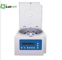 Centrifugeuse à basse vitesse Labtex, vitesse maximale 4000 tr/min, centrifugeuse de table à basse vitesse DM0424, RCF maximal 2500xg. Capacité 50 ml x 4