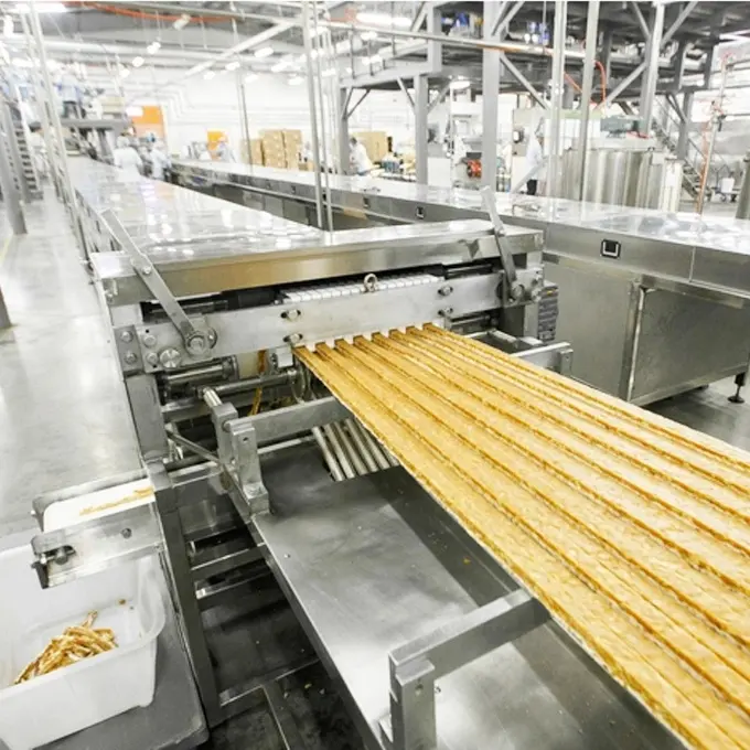 Barres De Céréales au chocolat Faisant La Machine Pour Ricaner Ligne de Production De Collations