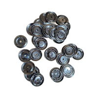 Wholesale Stainless Steel Tambourine Rings Jingle Bell Rattle Drum Bongo Hand Drum Musical Instrument Replacement Accessories