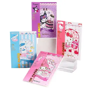 Записные книжки Yubon sanrioed MyMelody Cinnamoroll Kuromi, блокноты, еженедельная бумага для письма для студентов, школьные принадлежности