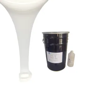 Light viscosity and good flowability RTV2 liquid silicone rubber cast silicon mold liquid rubber silicon