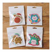 Label kemasan Hologram Harga terbaik lembar stiker cetak lucu kedap air vinil