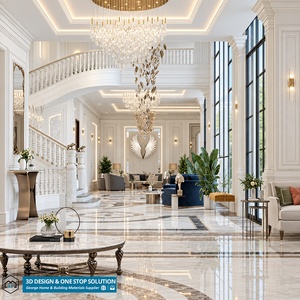 Solución Integral para Proyectos de Villas y Mansiones Neoclásicas de Lujo, Servicio Profesional de Diseño de Interiores y Planos de Casas con Renderizado 3D - Product Image 1