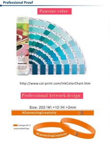 Personalized Design Brand Logo Festival Custom Silicone Wristband for Gifts - Product Image 4