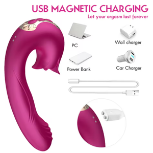 Alta calidad lamiendo huevo lengua punto G vibrador masturbación juguetes sexuales consolador vibrador femenino - Product Image 4