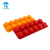 Plateau de cubes à glace en silicone 3d, forme de patte de chien, de chat, d'animal, de glace, de bonbons, au chocolat, moule de cuisson, pour four, congélateur, lavable au lave-vaisselle