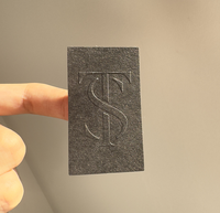 Autocollant personnalisé en relief, étiquette logo débossée sur papier mat spécial pour emballage cadeau de luxe, marque privée