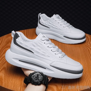 Zapatos de Cuero Estilo Casual para Hombre, Zapatos de Cuero de Alta Calidad para Caminar, Deportivos y Cómodos - Product Image 4