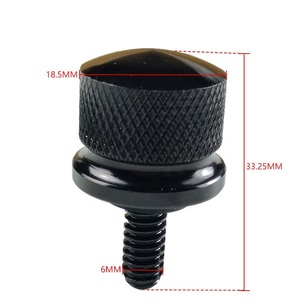 Accessoires de modification de moto, vis de coussin de 6 mm, vis de coussin circulaire, vis de fixation CNC de haute qualité - Product Image 2