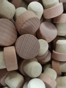 <span class=keywords><strong>Bouchons</strong></span> en liège synthétique polymère les plus vendus en gros, fond personnalisable, logo personnalisé, bouchon de bouteille en polymère de type T - Product Image 3