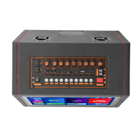 Speaker Karaoke Diamond Patent Dual Woofer 5.25'' 2-Way Bertenaga 40W Sistem Android 13.0 Isi Ulang Daya 2G+32G WiFi untuk Pesta