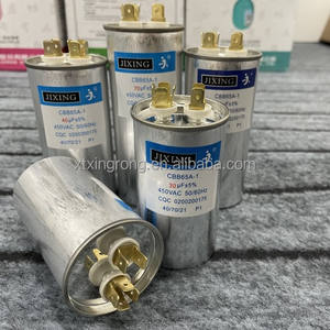 Condensateur de démarrage de qualité fiable du compresseur pour climatiseur Condensateur non polaire Coque en aluminium épaissie - Product Image 4