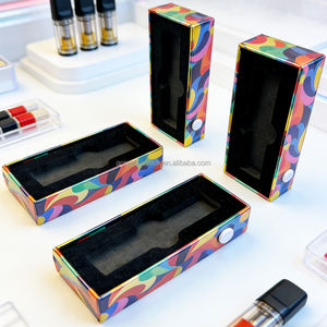 Boîte d'emballage pour huiles essentielles et soins de la peau, biodégradable, faite à la main, emballage de luxe à l'épreuve des enfants, logo personnalisé, boîte résistante aux enfants - Product Image 1