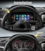 Stock UE Erisin ES4822CA Écran LCD 10 pouces pour tableau de bord BMW F20 F22 F48 F49 F39 Série 1 2 X1 X2 avec CarPlay sans fil Android Auto
