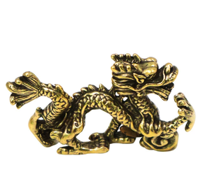 Chinese Fengshui Desk Decoration Bronze <strong>Ornaments</strong> Horse Tiger Small <strong>Antique</strong> Animal Brass <strong>Ornaments</strong> - Product Image 3