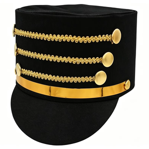 Chapeau de Casse-Noisette pour Jour de Défilé, Costume de Soldat Jouet Adulte, Accessoire de Cosplay pour Fanfare, <span class=keywords><strong>Majorette</strong></span>, Ringmaster, Chapeau Haut-de-forme - Product Image 5