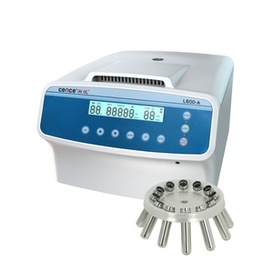 Lage Snelheid <span class=keywords><strong>Centrifuge</strong></span> Cence L600-A Met Hoek Rotor 12X15Ml Max Snelheid 6000Rpm, Geleverd Met 5Ml & 10Ml Adapter - Product Image 1