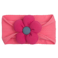 Bandeaux pour bébés filles en nylon, élastiques et doux, avec grands nœuds, disponibles en plusieurs couleurs, adaptés à tous les accessoires capillaires pour bébés.