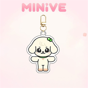 Llavero de Dibujos Animados de KPOP <span class=keywords><strong>IVE</strong></span> MINiVE, Colgante de Acrílico para Llaves, Accesorios para Bolsos, Yujin, Gaeul, Wonyoung, LIZ, <span class=keywords><strong>Rei</strong></span>, Leeseo, Regalo para Fans - Product Image 3